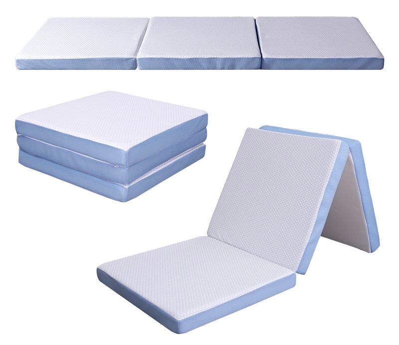 Tri-fold-mattress-for-camping