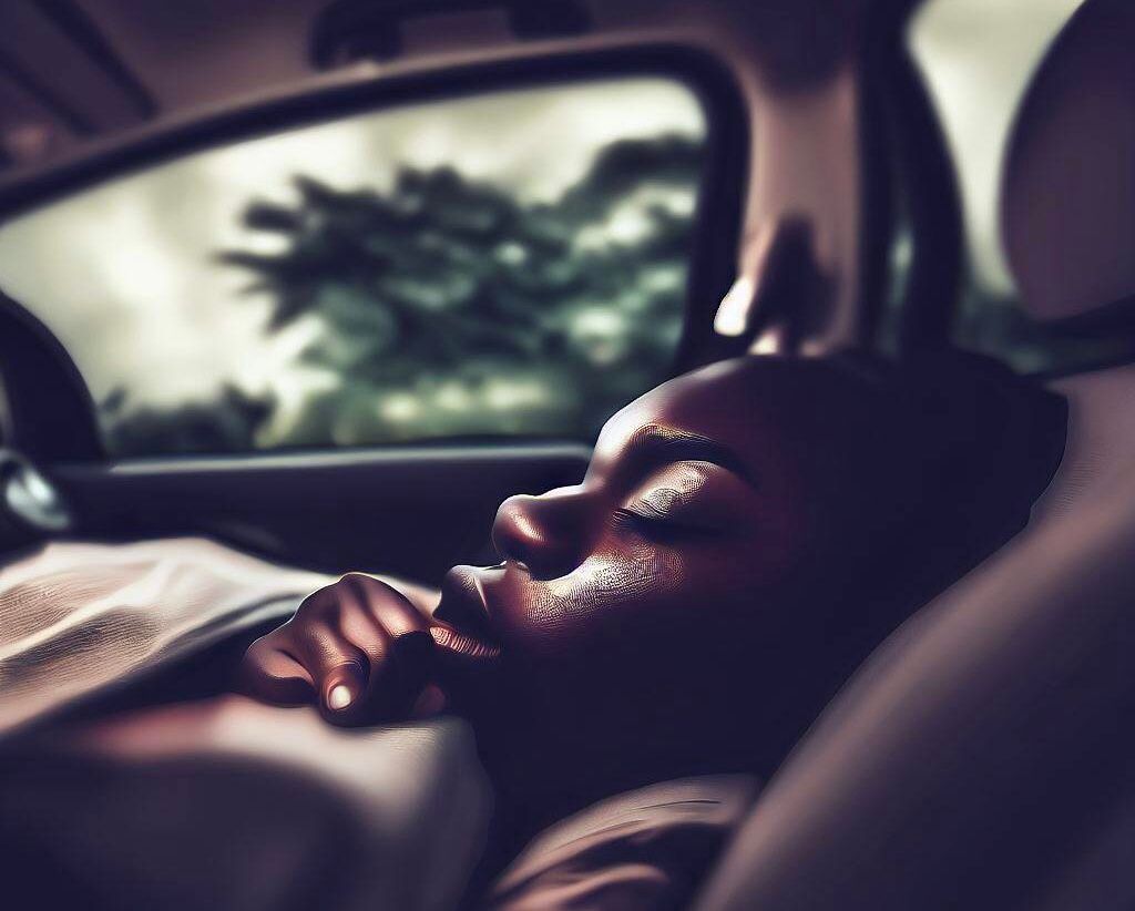 Is it legal to sleep in a car at a campground?