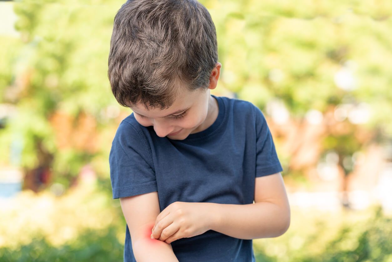 Protect kids from bugs when camping