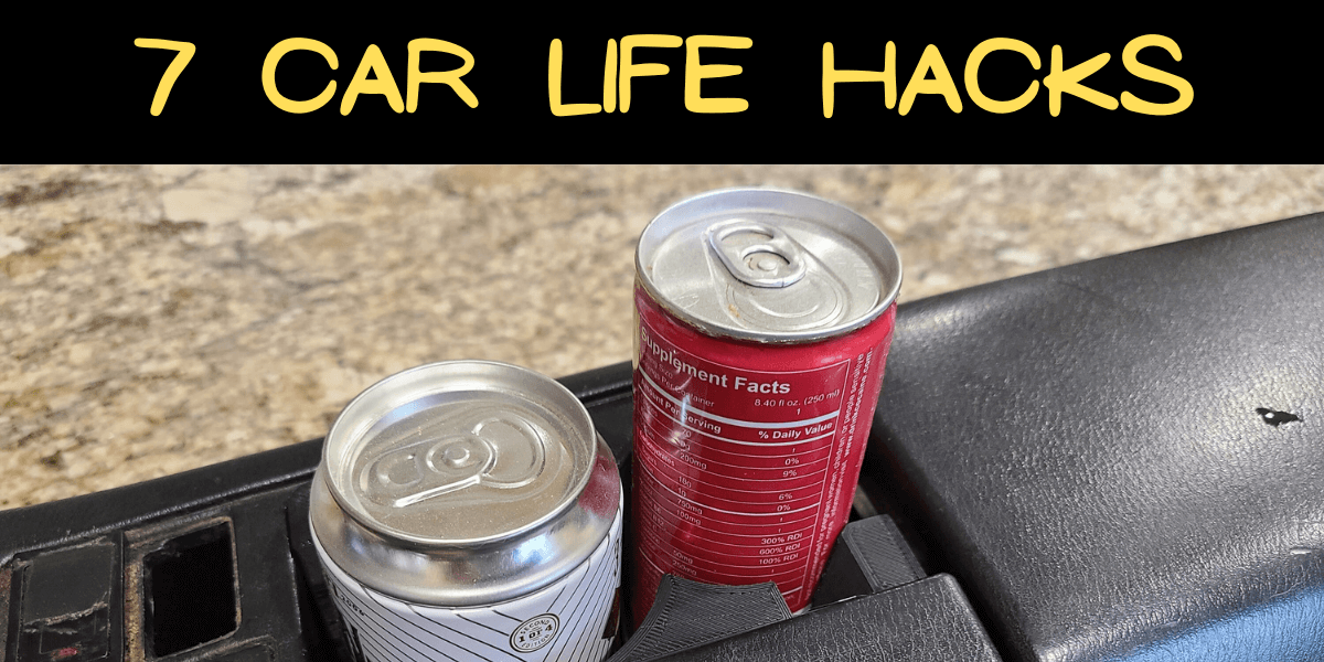 Car Life Hacks [7 Useful Ideas for Vehicle Dwellers]