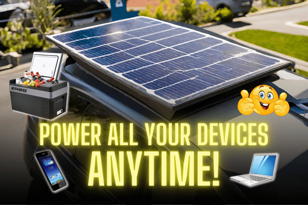 Best solar panels for car rooftops. Power your devices while living off-grid.